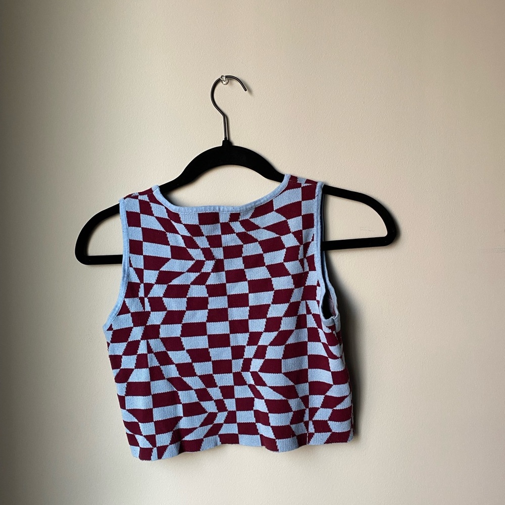 Checkered top - Picture 2 of 2
